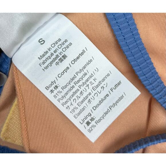 NWT J. Crew Periwinkle Blue Re-imagined Triangle Bikini Top Bottom Set Small - Picture 7 of 15